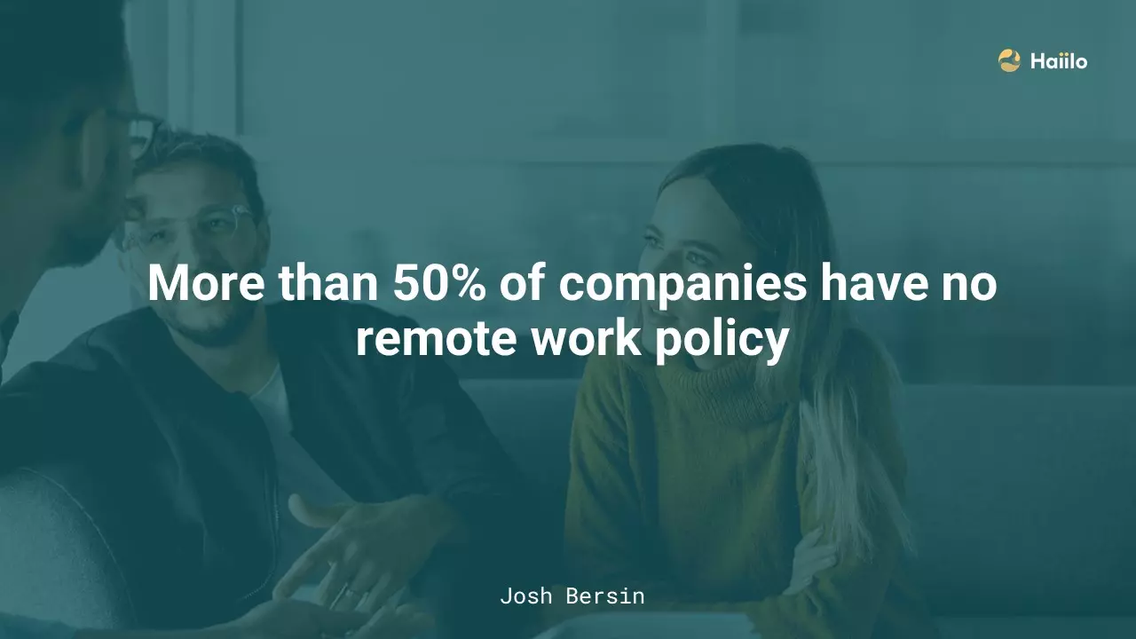 a quote from Josh Bersin