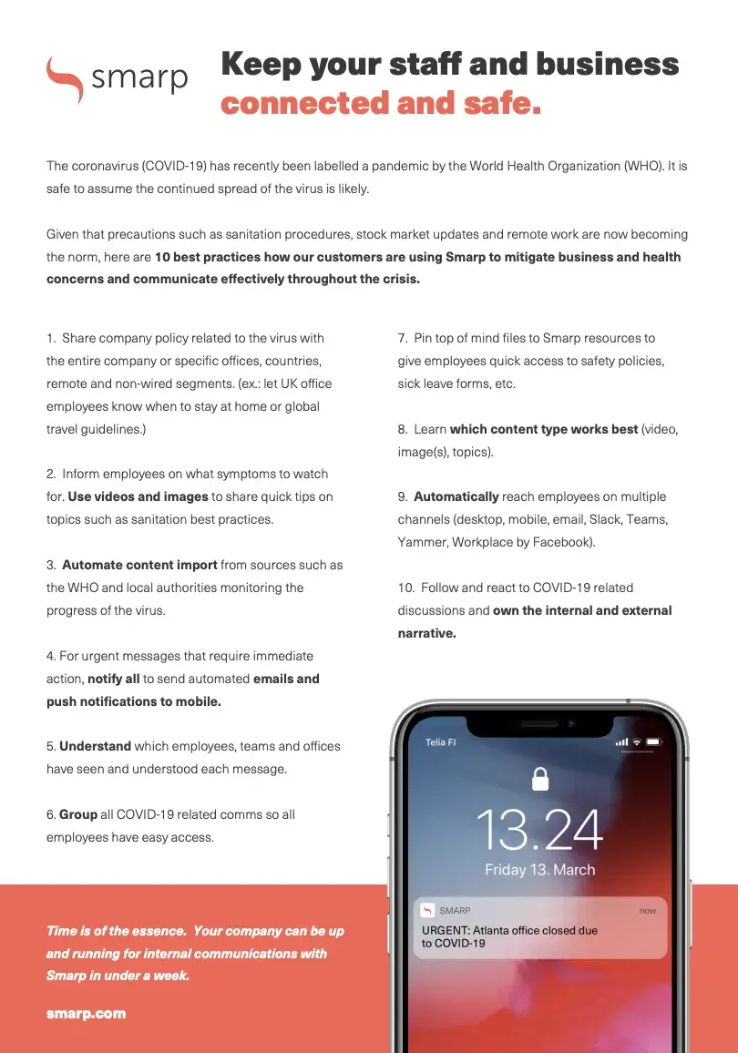 how to keep your businesses running smoothly during the COVID-19 crisis