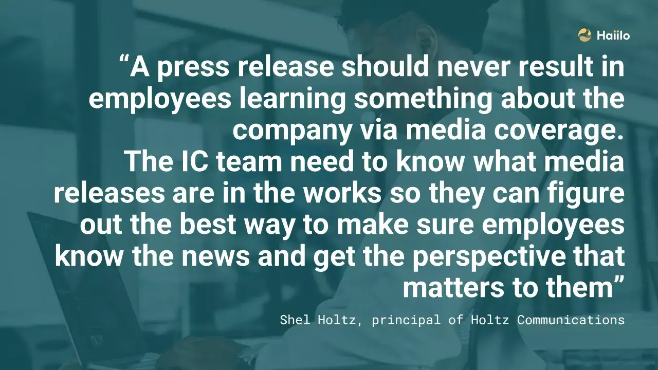 quote from Shel Holtz