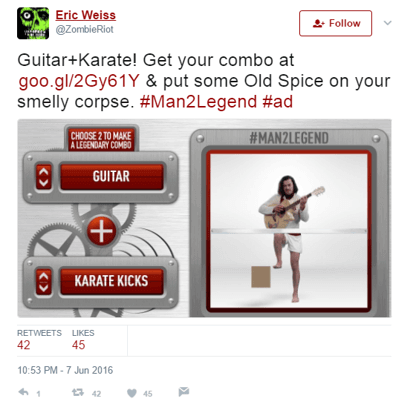 screenshot of a post on social media