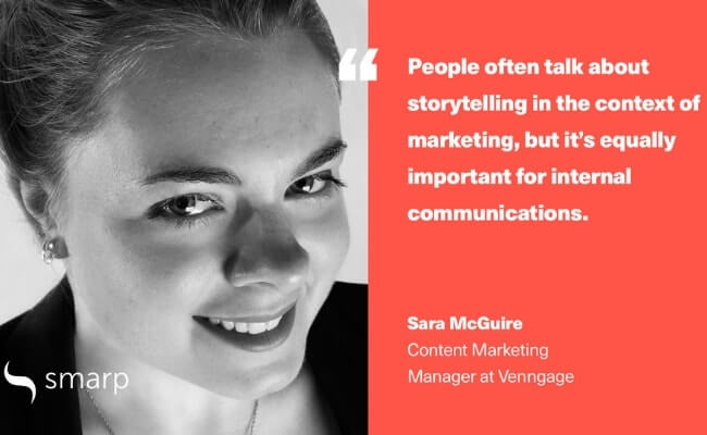 a quote by sara mcguire