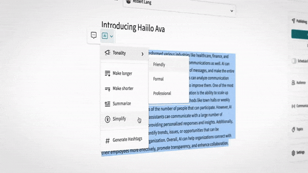 Haiilo AVA GIF II