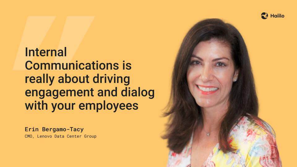 Erin Bergamo-Tacy internal communication