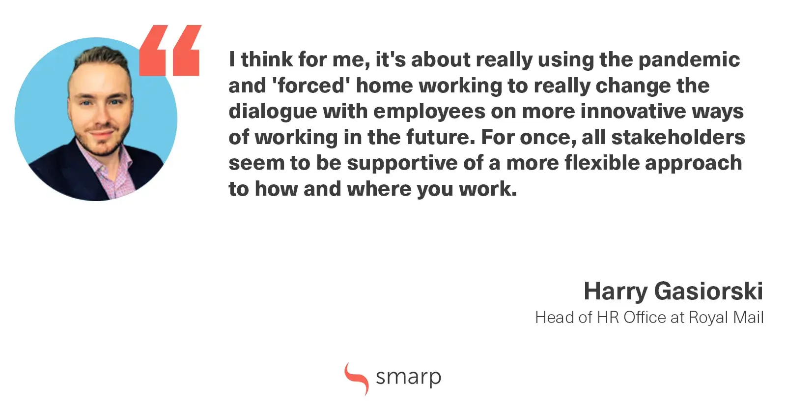 a quote by harry gasiorski