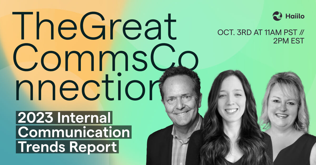 2023 internal communications report findings