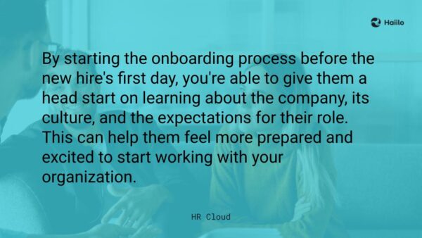HR Cloud quote on the importance of employee onboarding experience