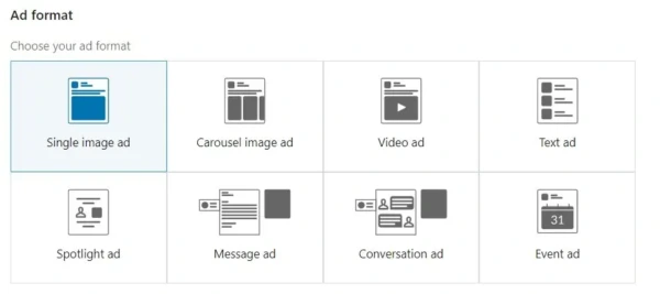 An explanation of LinkedIn Ad options: how to boost a post on LinkedIn