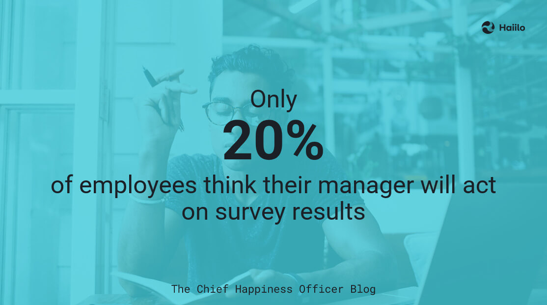 a quote from the chief happiness officer blog