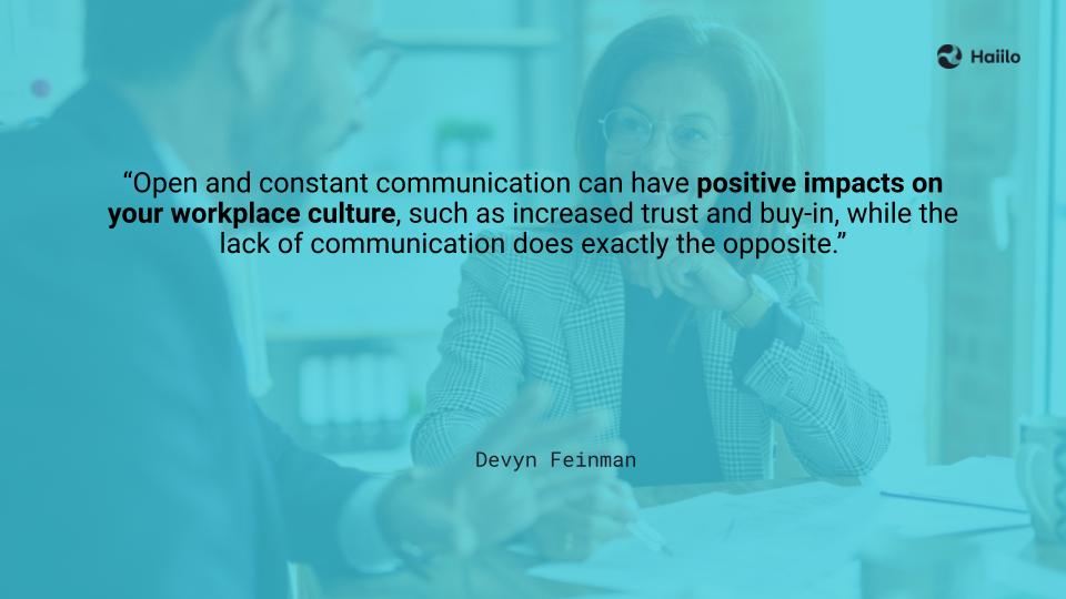 a quote from devyn feinman