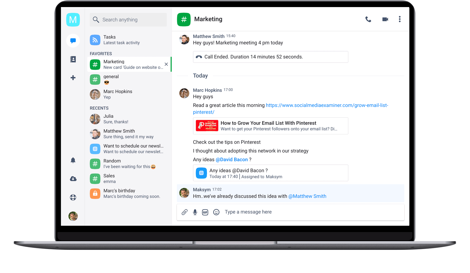 chanty-instant-messaging