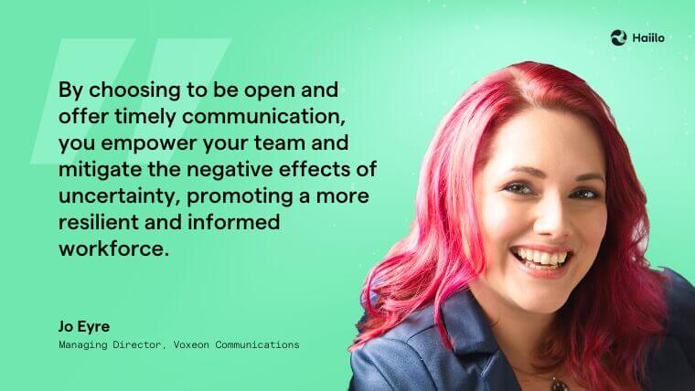 Jo Eyre Employee Trust