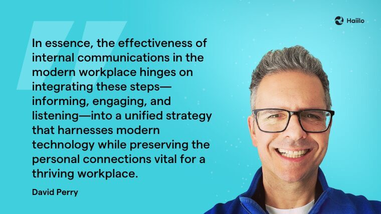David Perry Internal Communications Strategy