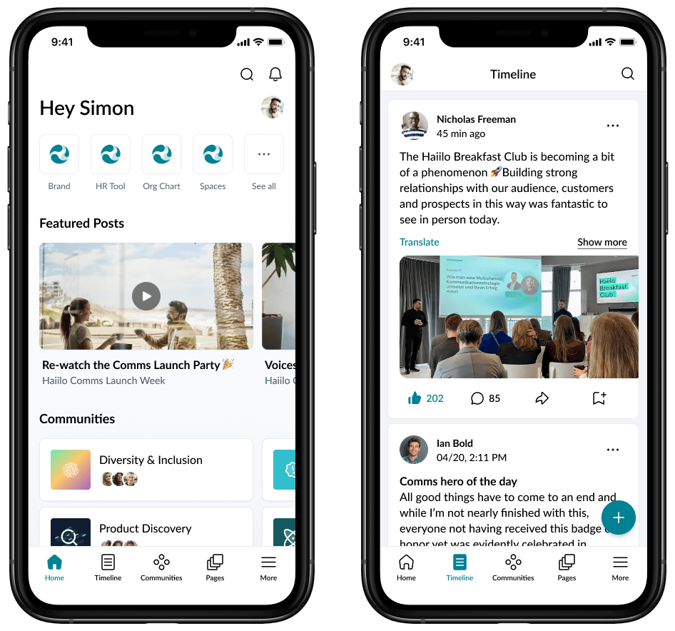 mobile-app-social-enterprise-network
