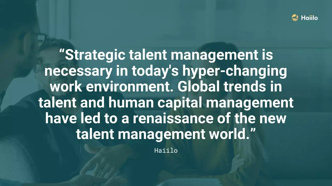 haiilo talent management definition
