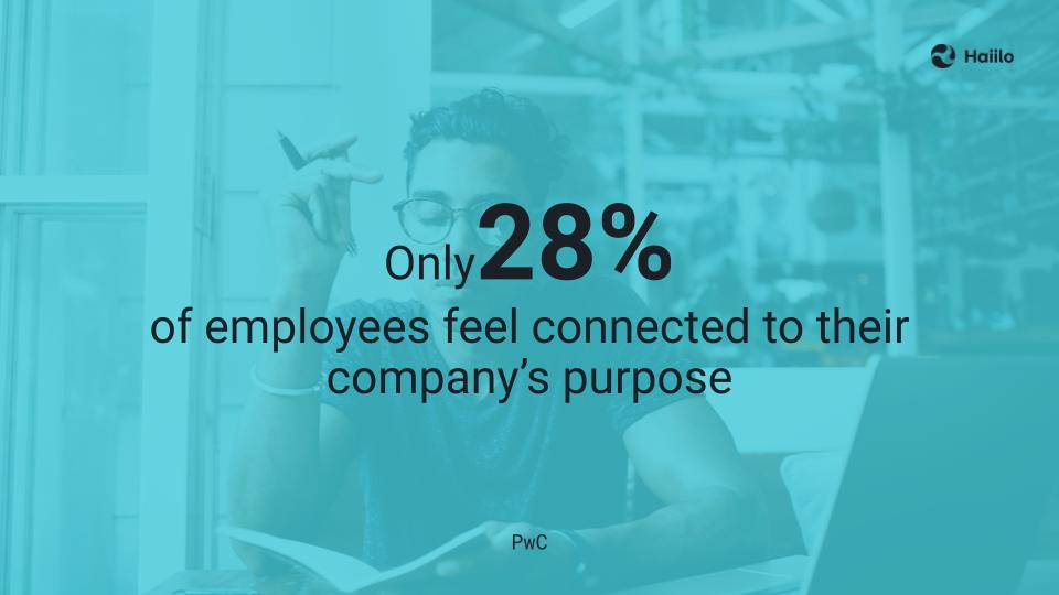 internal communication and connection to purpose