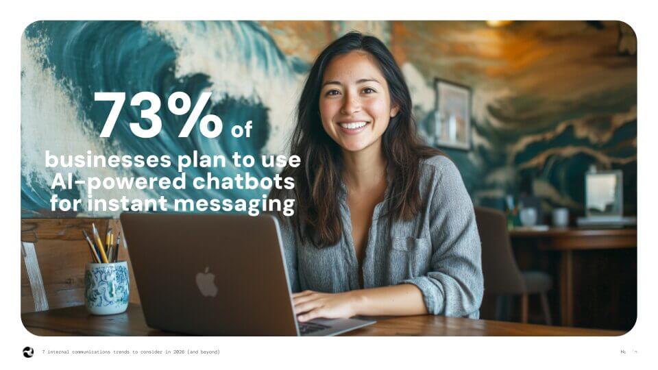 internal communications trends AI