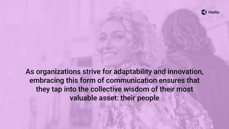 quote on embracing internal communication through an intranet