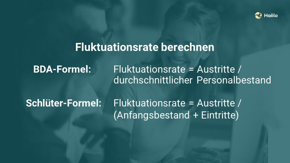 Mitarbeiterfluktuation: Formeln zur Berechnung der Fluktuationsrate