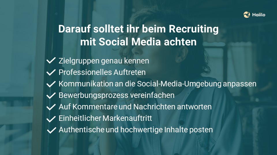 Social Recruiting Definition: Darauf solltet ihr beim Recruiting mit Social Media achten