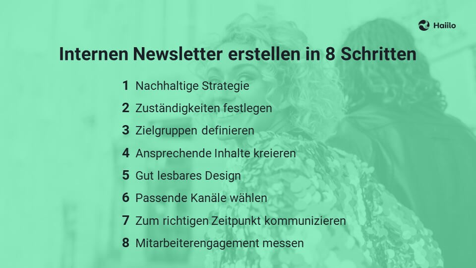 Internen Newsletter erstellen in 8 Schritten