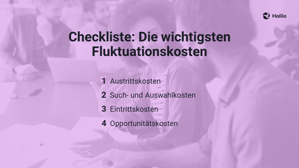 Fluktuationsrate: Diese versteckten Kosten entstehen