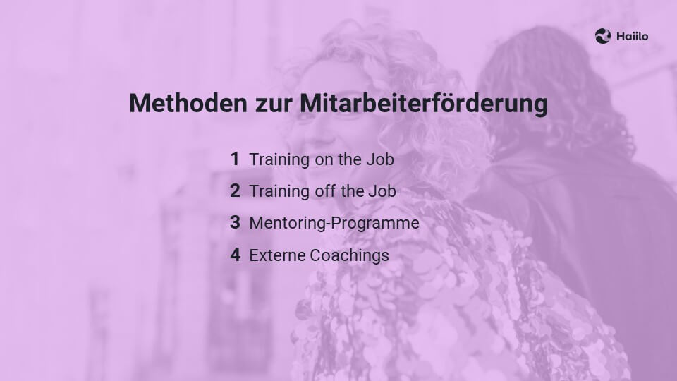 4 Methoden zur Entwicklung von Mitarbeitern