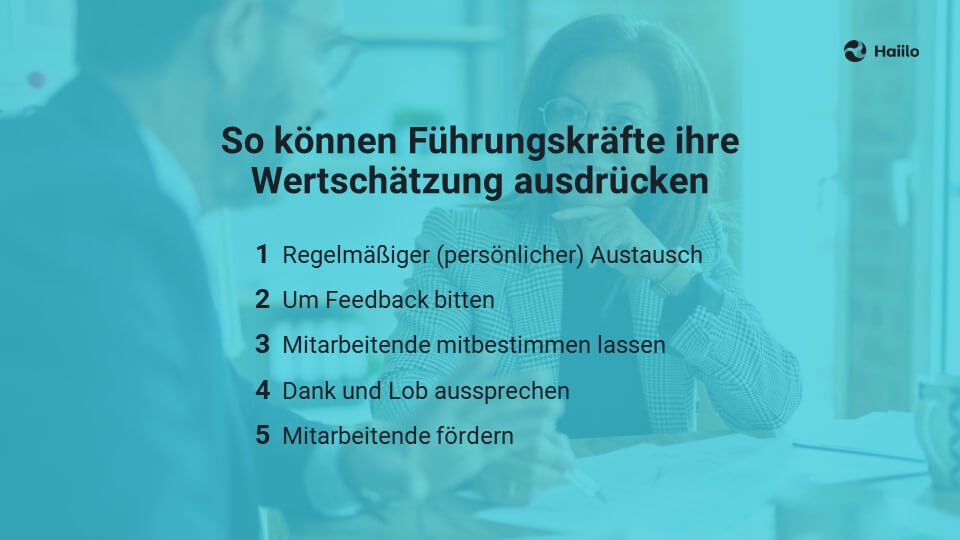 5 Tipps: So können Führungskräfte ihre Wertschätzung ausdrücken