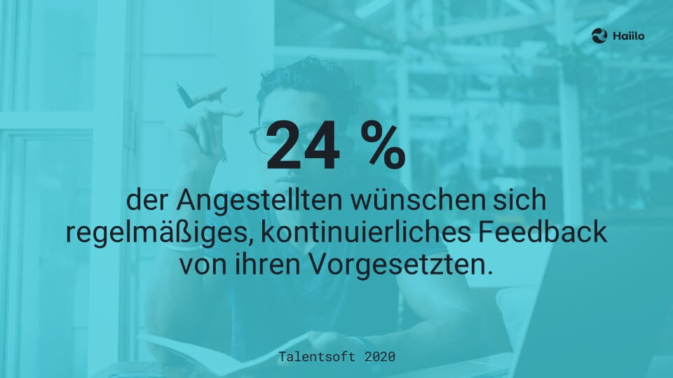 Studie Mitarbeiter-Feedback: 24 % der Angestellten wünschen sich regelmäßiges, kontinuierliches Feedback von ihren Vorgesetzten
