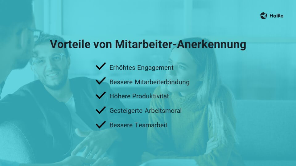 Vorteile gelungener Mitarbeiter Anerkennung