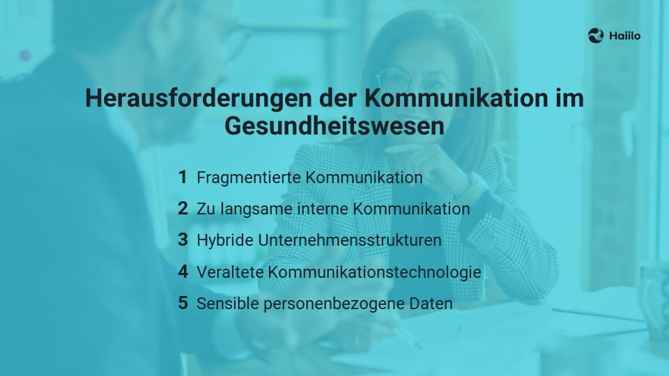 Herausforderungen der internen Kommunikation im Gesundheitswesen