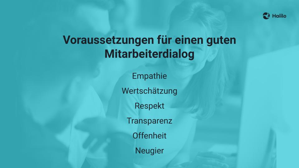 Speaking up - Voraussetzungen für einen guten Mitarbeiterdialog