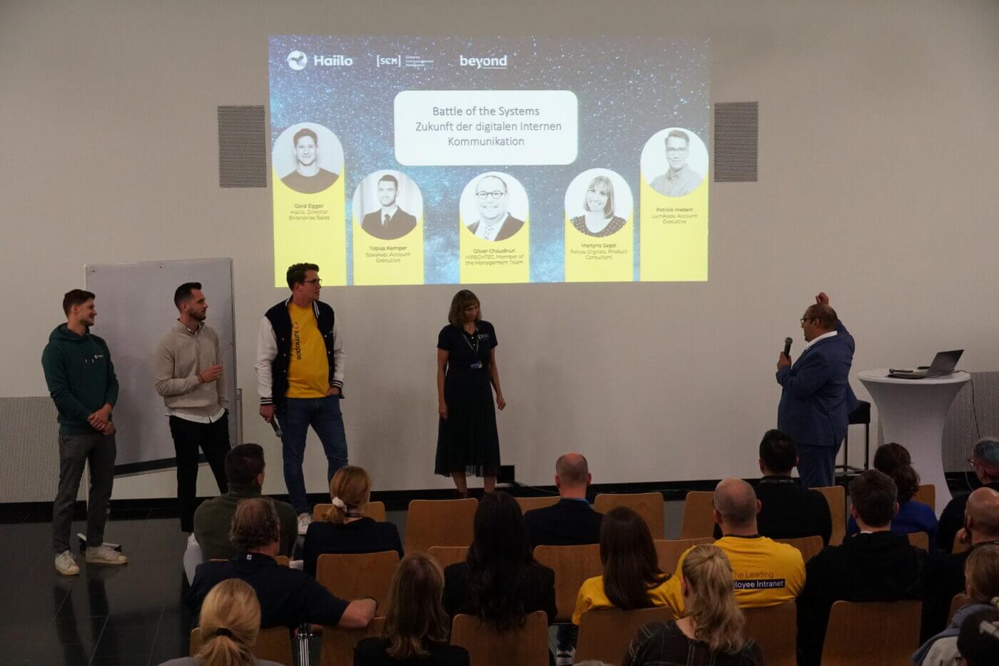 INKOMETA Days 2023 - Battle of the systems - Haiilo - Speakap - Lumapps - Fellow Digital