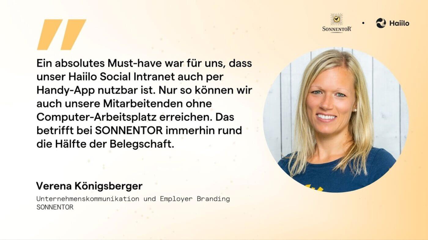 Zitat Verena Königsberger, SONNENTOR