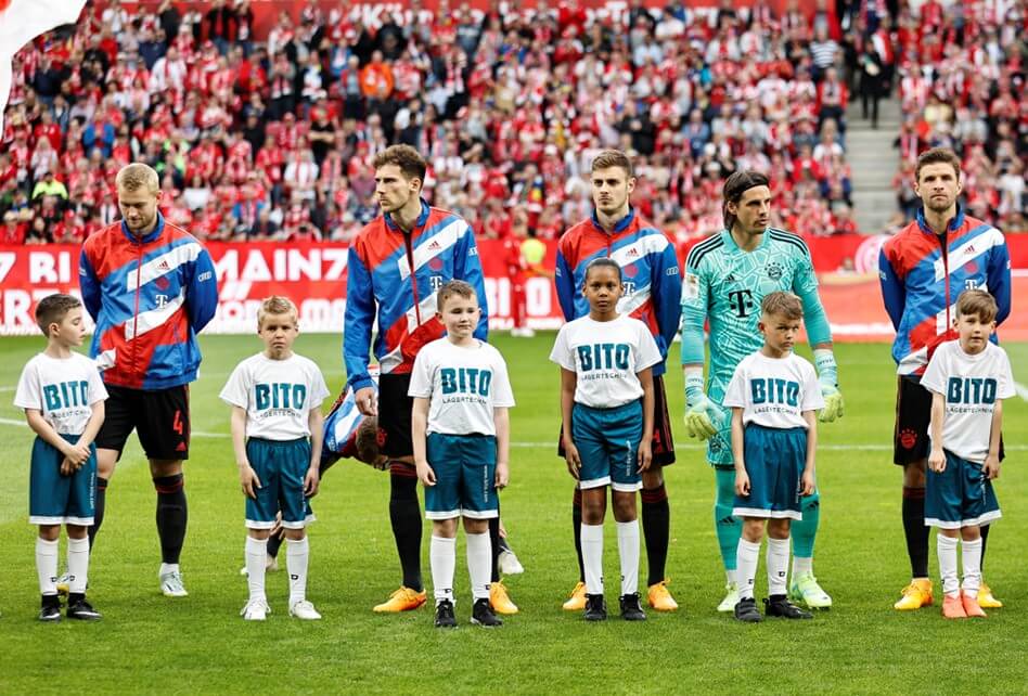 BITO Fußballkinder beim Fußballverein MAINZ 05