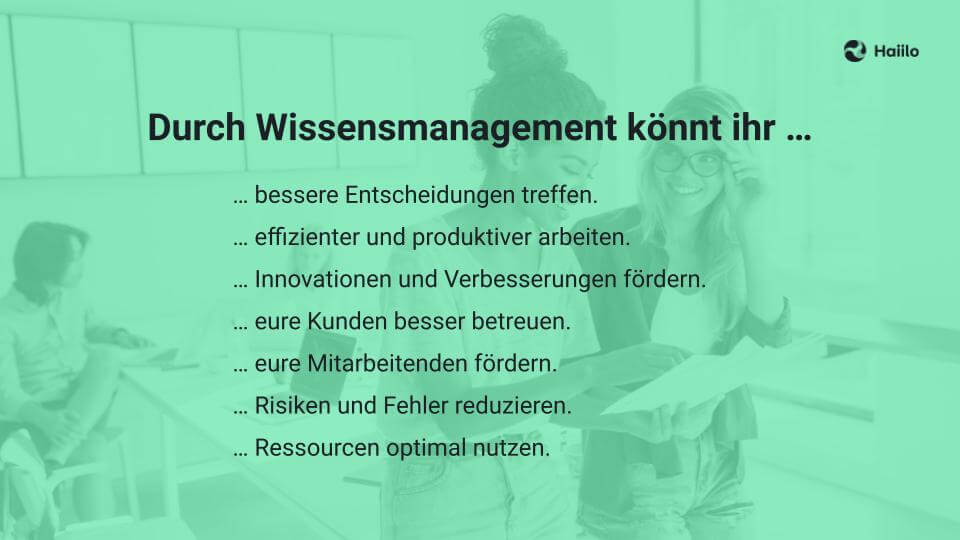 Vorteile von Wissensmanagement System