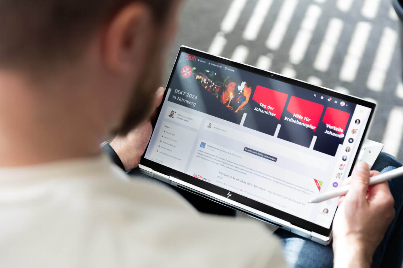 Johanniter-Unfall-Hilfe - Social Intranet