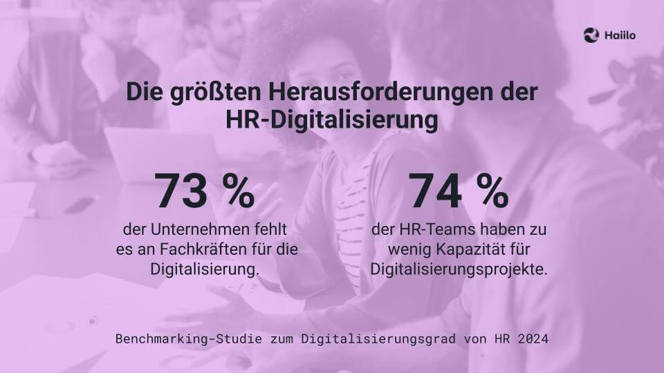 Die größten Herausforderungen der HR-Digitalisierung