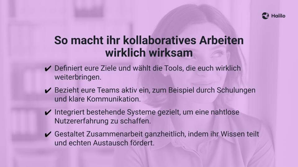 Kollaborative Tools: So macht ihr kollaboratives Arbeiten wirklich wirksam