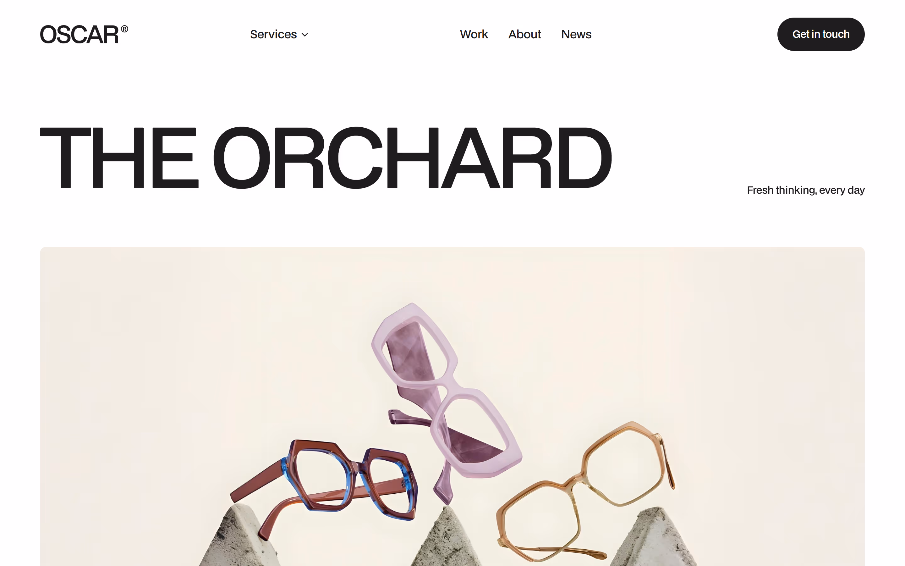 Oscar Webflow Template Work Detail