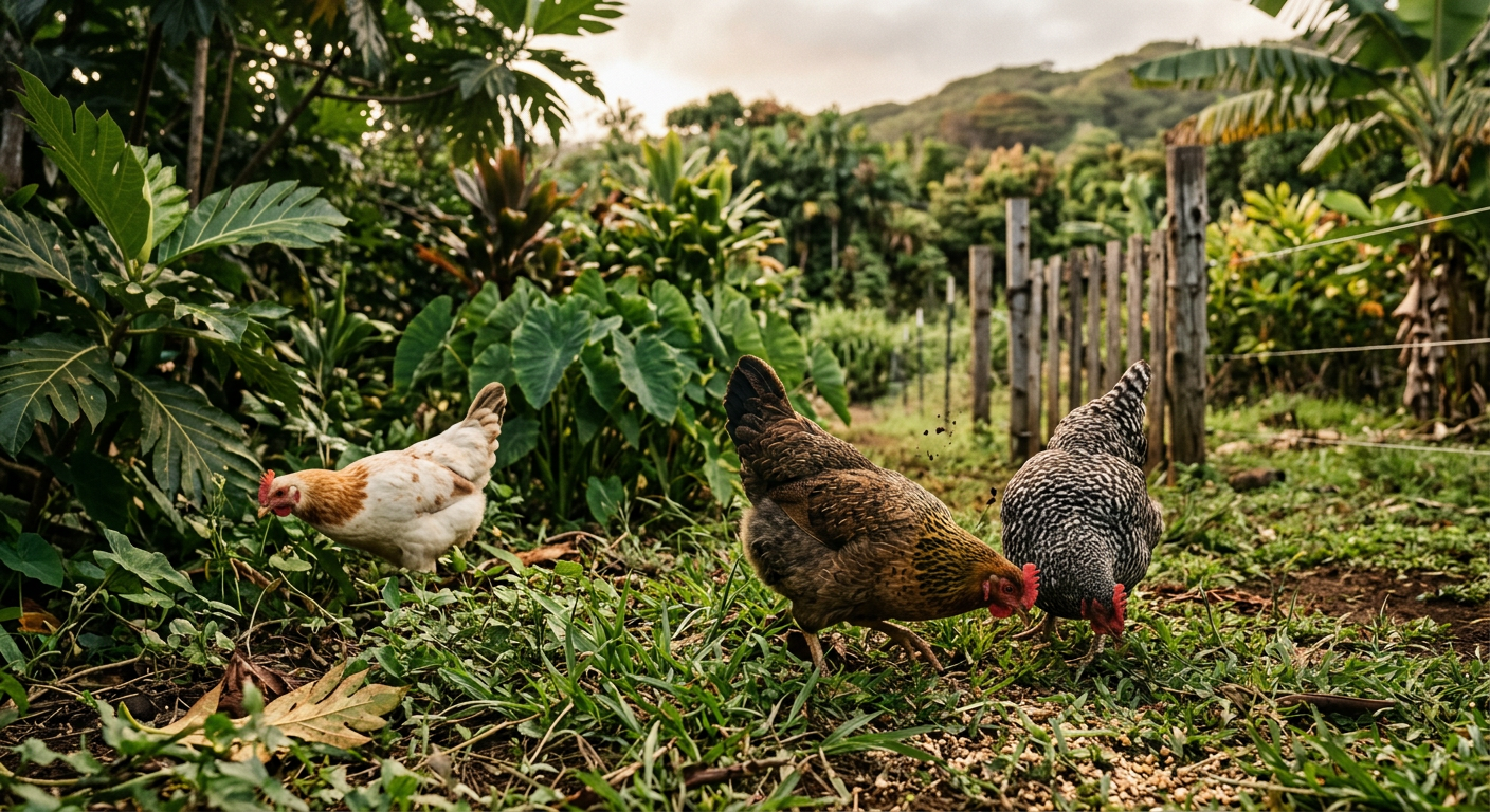 Hawaii Bets on Training 32 Students to Rebuild Local Poultry Farming