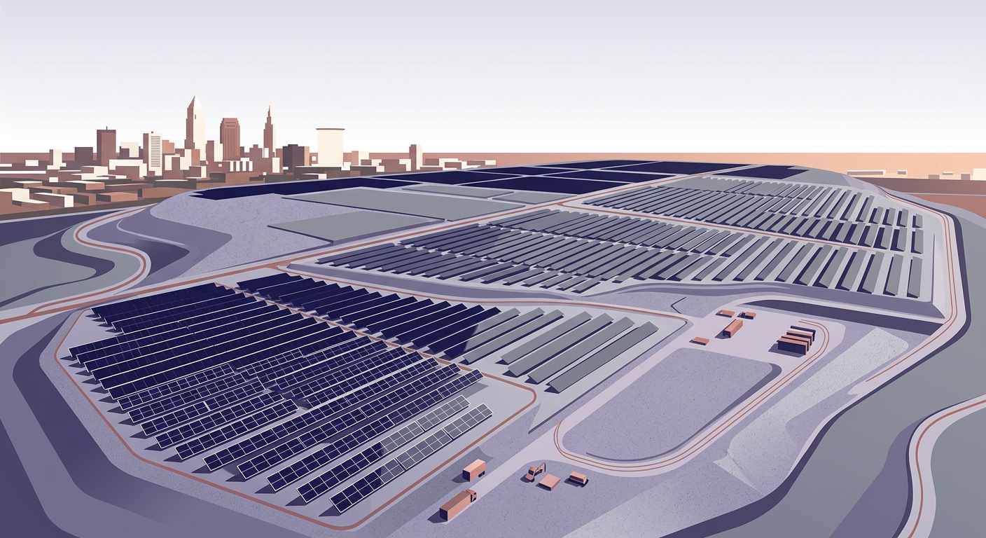 Cleveland Converting Two Toxic Landfills Into Solar Farms