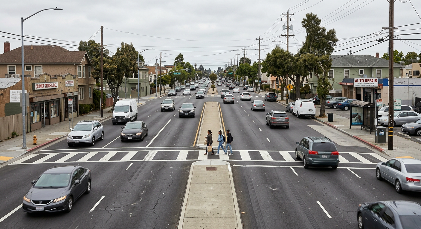 East Oakland's 98th Avenue Getting Safety Overhaul After Years of Traffic Deaths