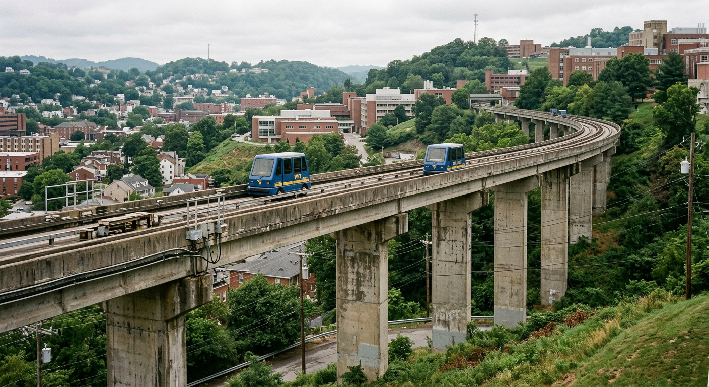 West Virginia University Repairs Aging Bridge Supports for 50-Year-Old Transit System
