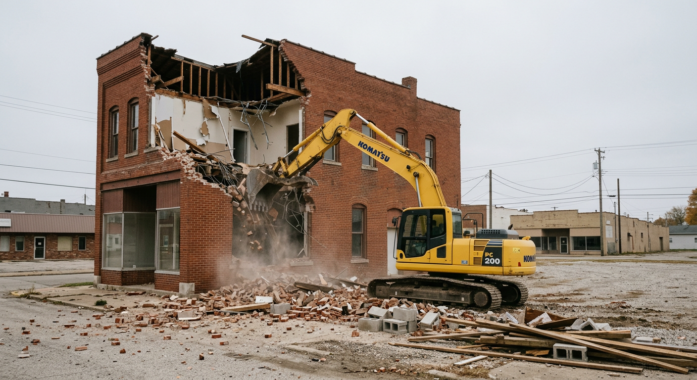 Coshocton County Seeking Contractors to Demolish Blighted Buildings