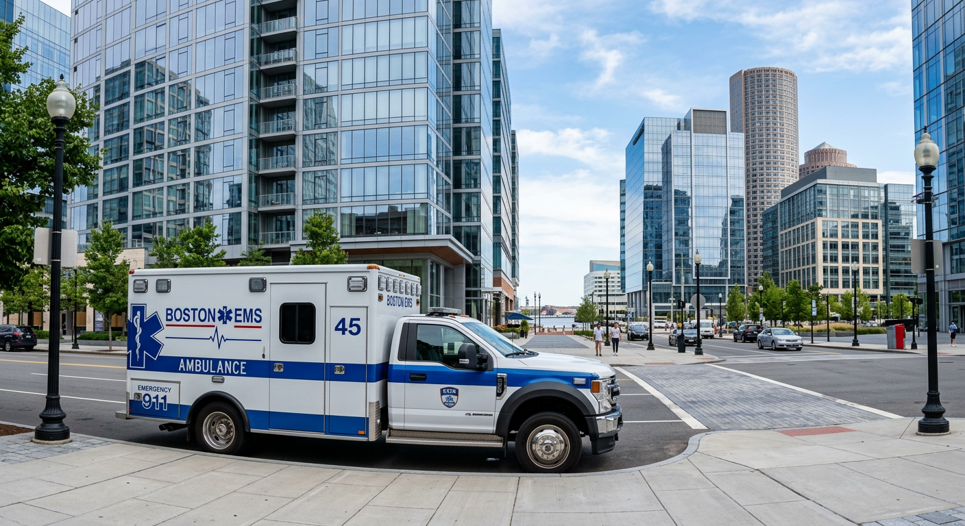 Boston's Booming Seaport District Is Finally Getting Its Own EMS Station