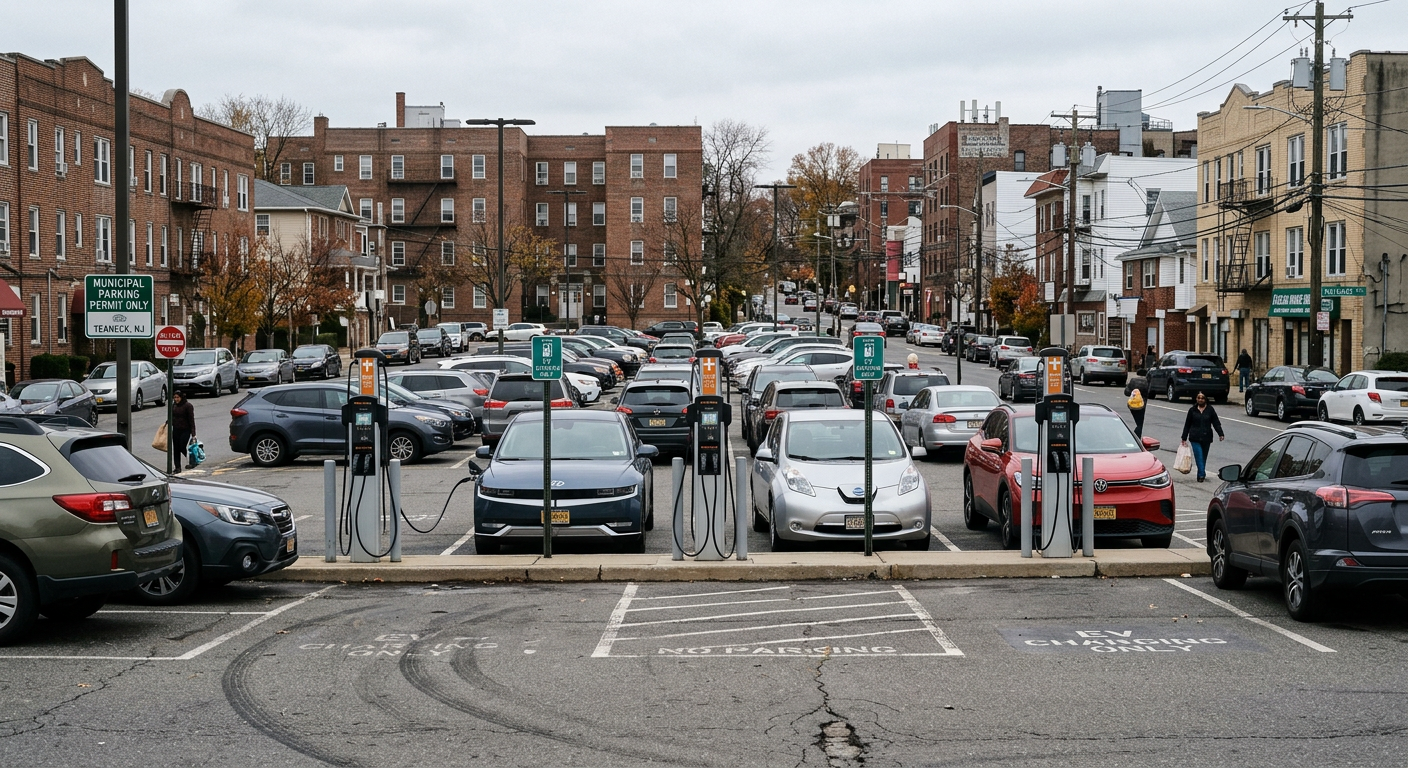 Teaneck Seeks Private Partner to Build Public EV Charging at No Cost to Taxpayers