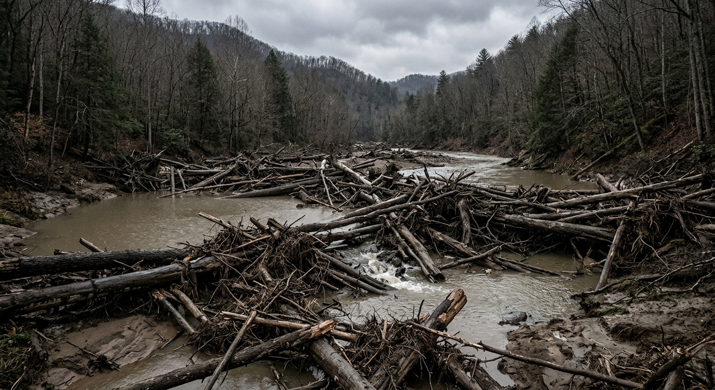 St. Clair County Gets Federal Funds to Clear Tornado Debris from Wolf Creek