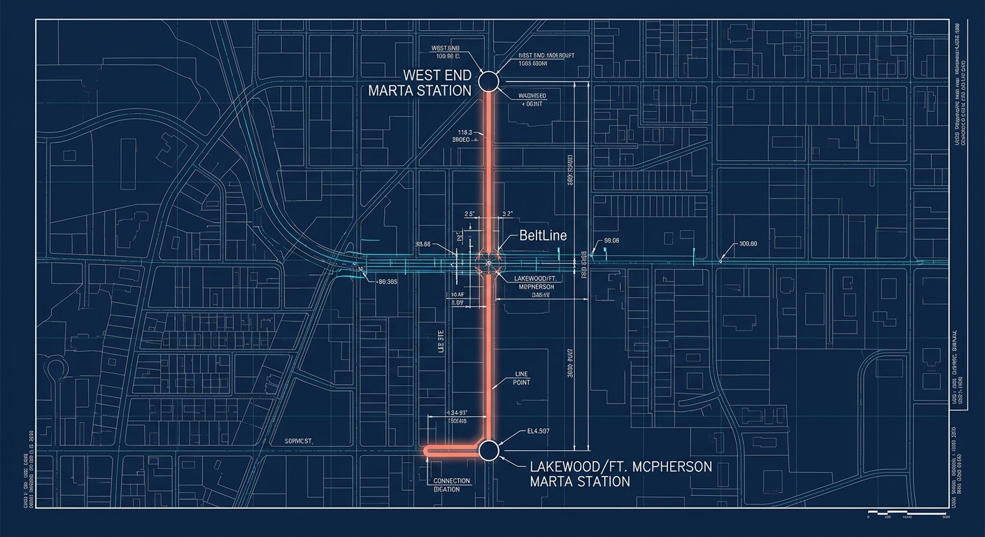 Atlanta's West End Gets $6.5M Protected Trail Along Dangerous Lee Street Corridor