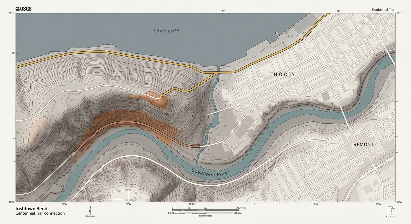 Cleveland Finally Building Trail on Irishtown Bend After Years of Landslide Risk
