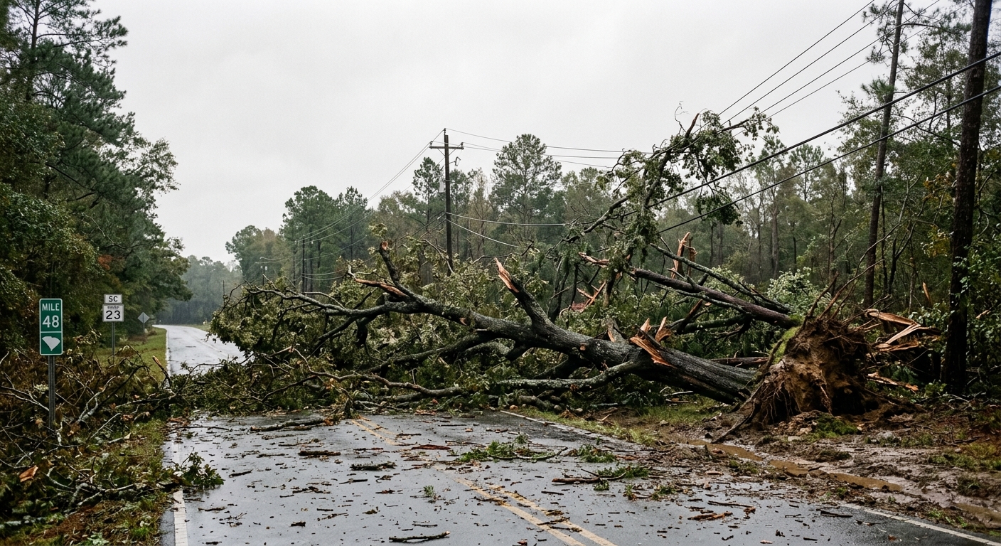 South Carolina Gets $36.4M to Clear Storm Debris From Five Upstate Counties